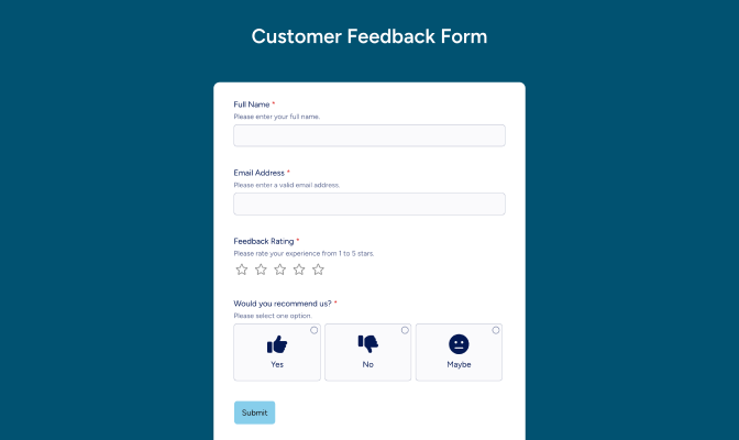 Customer Feedback
