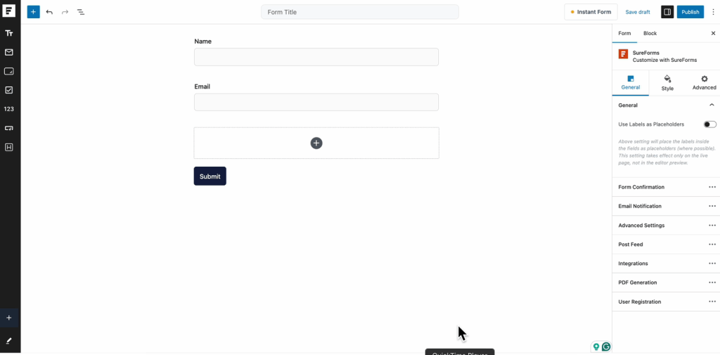 Enable Conditional Logic