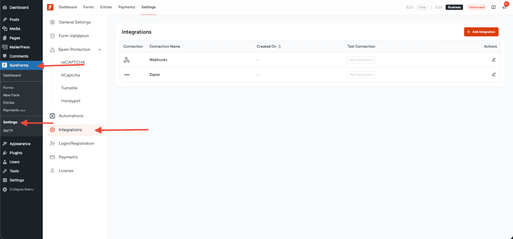 SureForms Integration with Google Sheets image